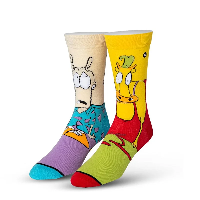 sock uses men -  Rocko & Heffer Men's Crew Socks