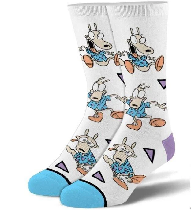 sock warranty men -  Rocko's Modern Life Crew Socks