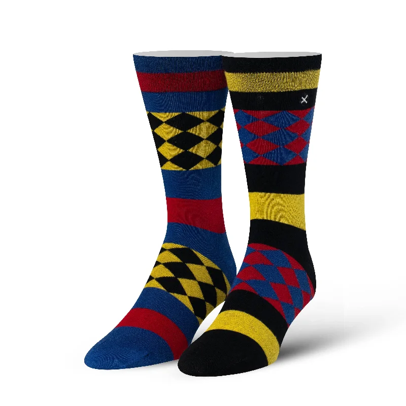 sock storage women -  Royalty Dress Socks Men's Crew Socks