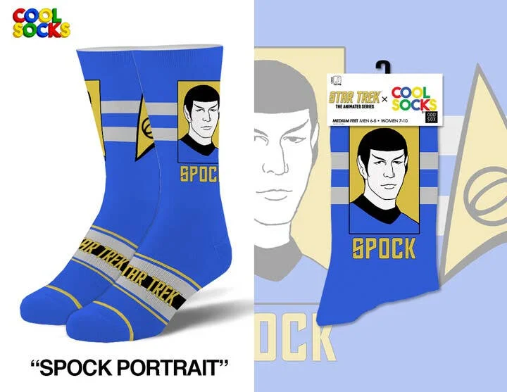 sock comfort kids -  Spock - Mens Crew Socks