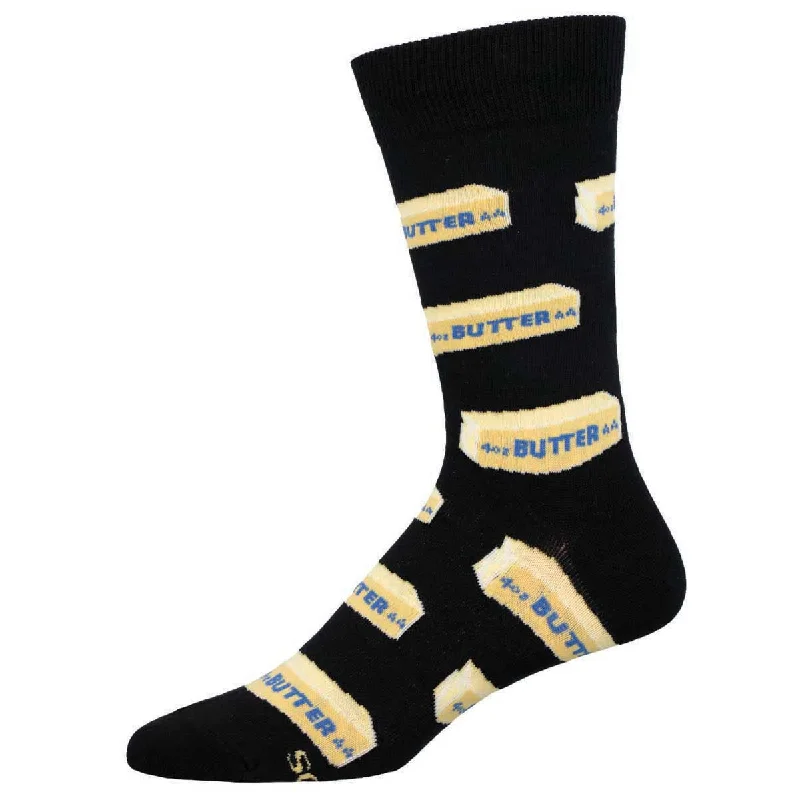 sock quality -  Straight Butter - Cotton Crew