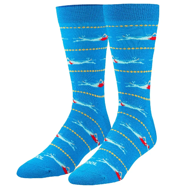 sock trends 2025 -  Swimmers Men's Crew Socks