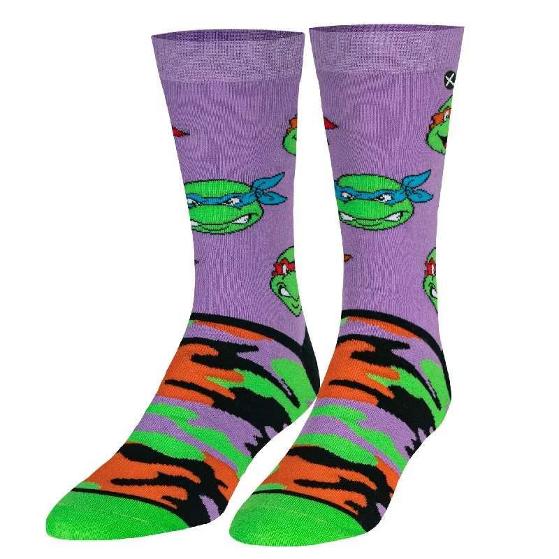 sock deals men -  TMNT Turtle Camo  Men's Crew Socks