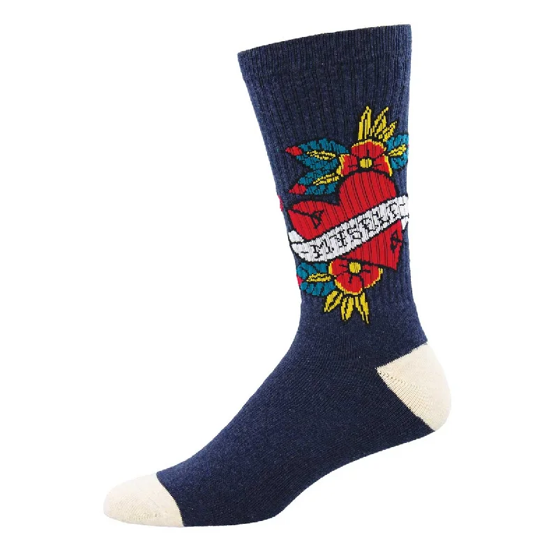 sock materials men -  Love Myself - Active Crew