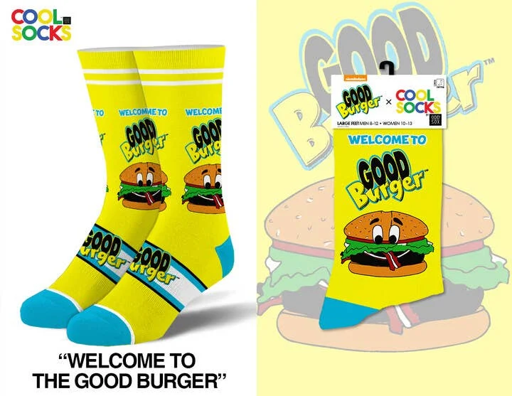 sock inventory kids -  Welcome to The Good Burger - Mens Crew Socks