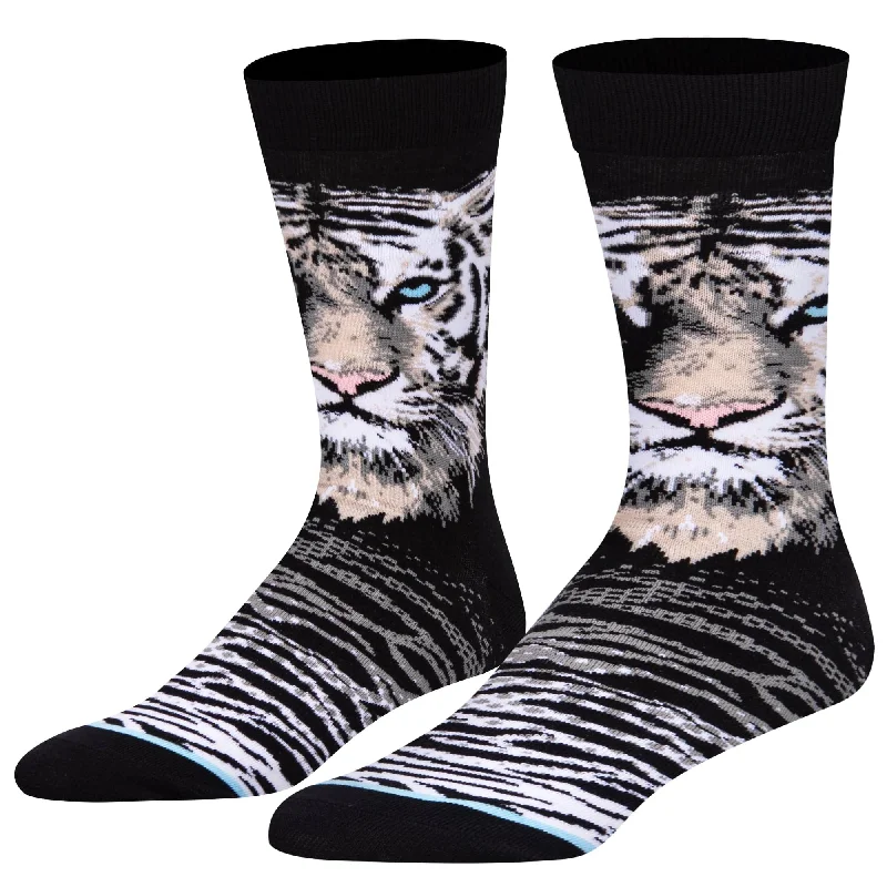 sock stock men -  White Bengal Men's Crew Socks