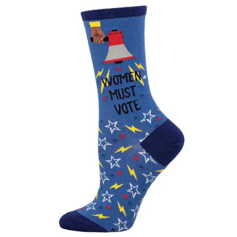 sock sets 2025 -  Women Must Vote - Cotton Crew