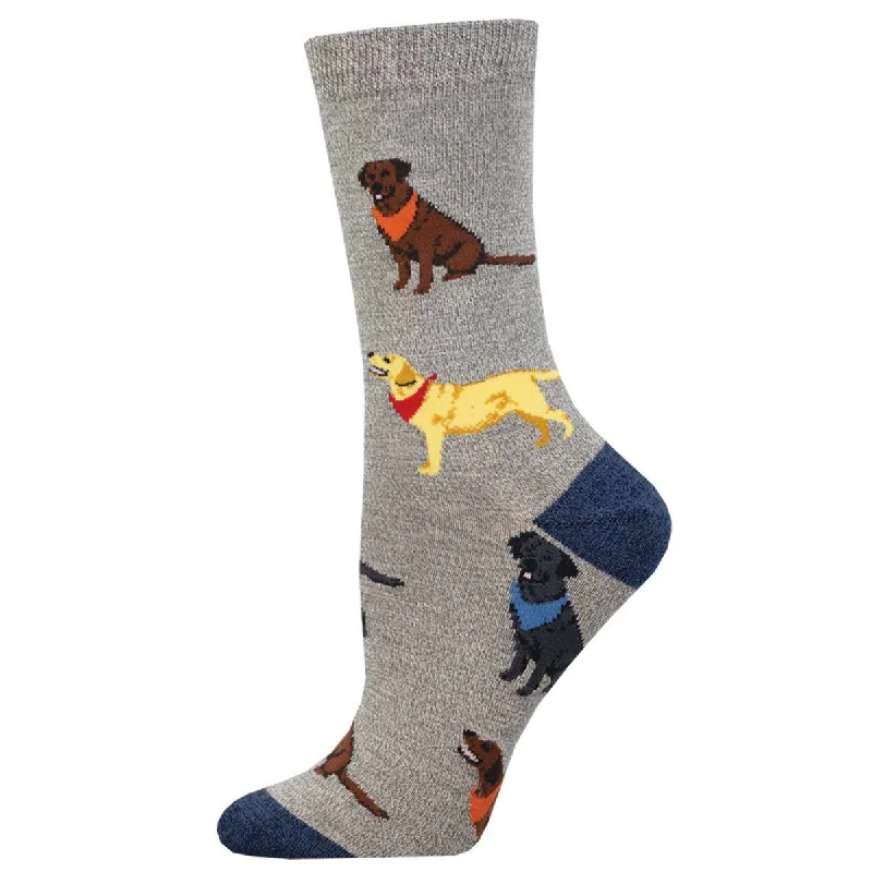 sock comfort -  Loving Labradors - Bamboo