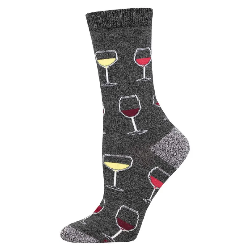 sock singles women -  Sip Sip Hooray - Bamboo