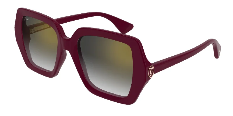 sunglasses with cat-eye design -  Cartier CT0507S