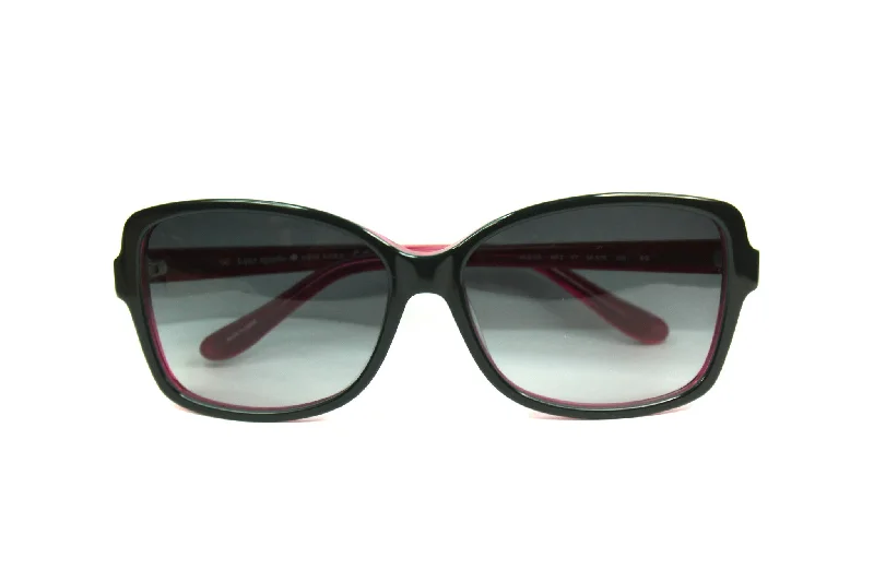 sunglasses with round lenses -  Kate Spade - Ailey/S WFZ - Charcoal Pink