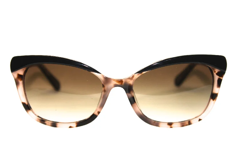 sunglasses for unique patterns -  Kate Spade Amara/S JAZ Black Blush Tortoise (55mm)