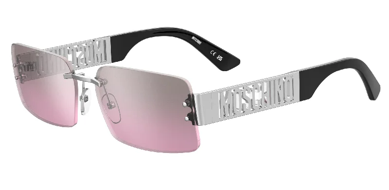 Pink Palladium/Grey Fuchsia Shaded Gradient Mirror