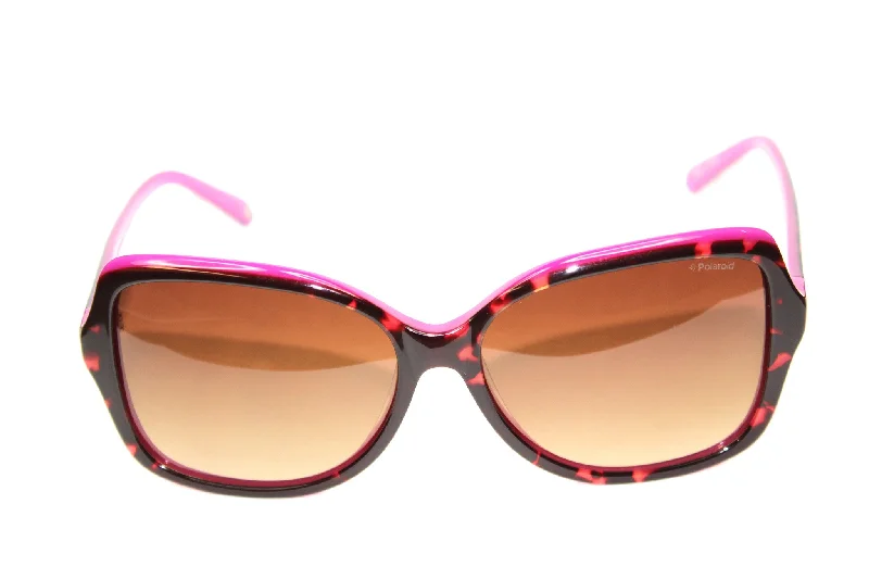 sunglasses with crystal details -  Polaroid X404C 0BM S7 Cat.3 Top Havana on Pink Polarized (59mm) Sunglasses