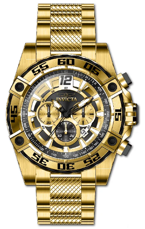 watch with bold numerals -  Band For Invicta Bolt  Men 46827