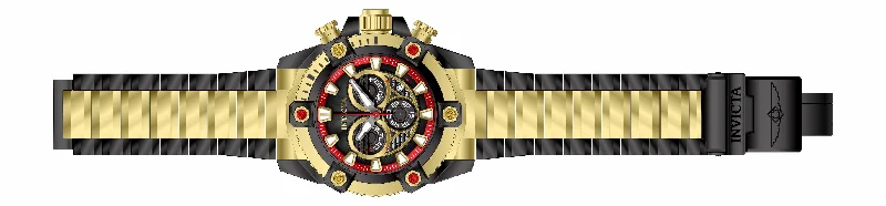 watch with textured dial -  Band For Invicta Coalition Forces  Men 46653