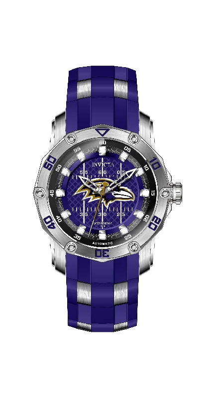 watch with blue bezel -  Band For Invicta NFL 32875