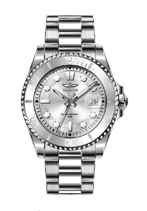 watch with engraved case -  Band For Invicta Pro Diver  Lady 46687