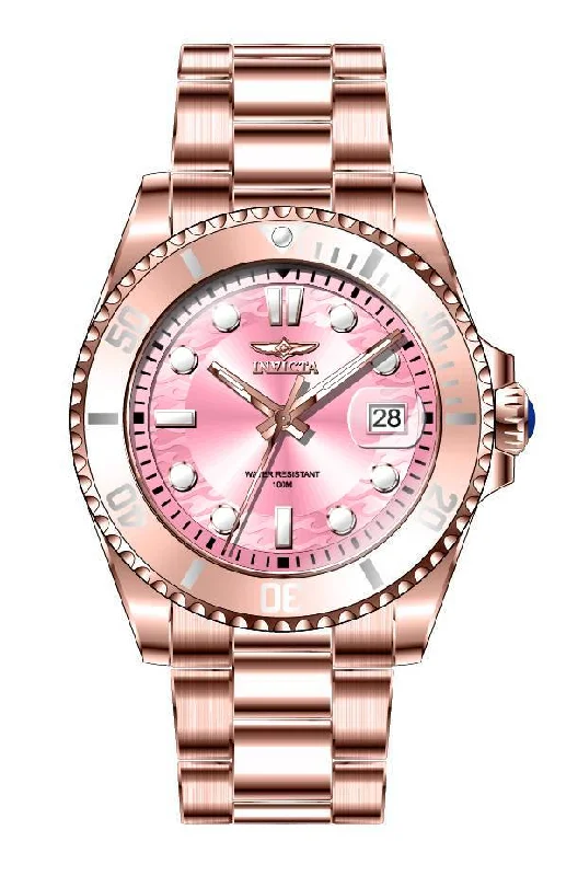 watch with matte finish -  Band For Invicta Pro Diver  Lady 46689