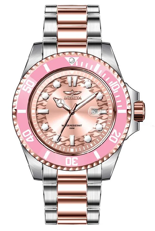 watch with red strap -  Band For Invicta Pro Diver  Lady 46722