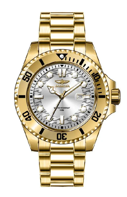 watch with unique numerals -  Band For Invicta Pro Diver  Lady 46724