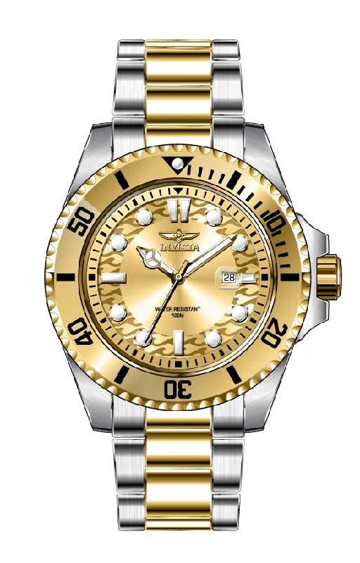 watch with casual dial -  Band For Invicta Pro Diver  Lady 46725