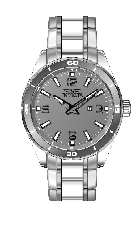 watch with dressy finish -  Band For Invicta Pro Diver  Men 46668