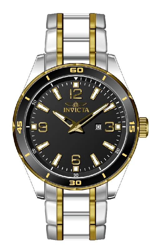 watch with sleek look -  Band For Invicta Pro Diver  Men 46669