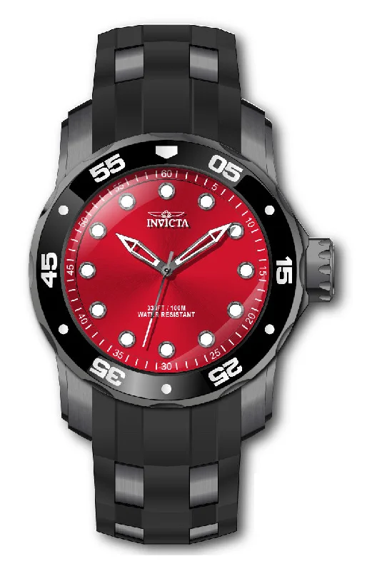 watch with bold case -  Band For Invicta Pro Diver  Men 46740