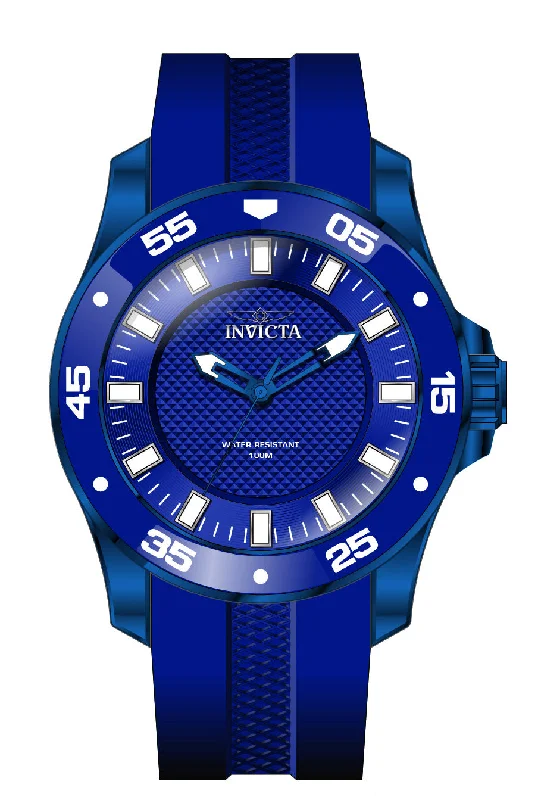 watch with modern hands -  Band For Invicta Pro Diver  Men 46757