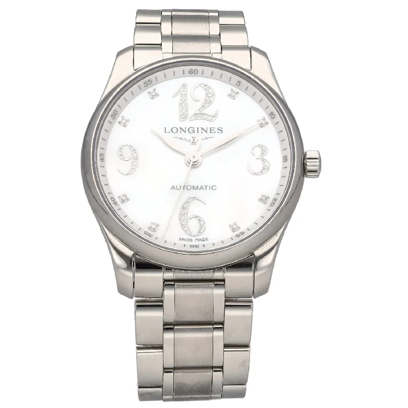 watch with modern dial -  Longines Master Collection L2.518.4 36mm Stainless Steel Watch