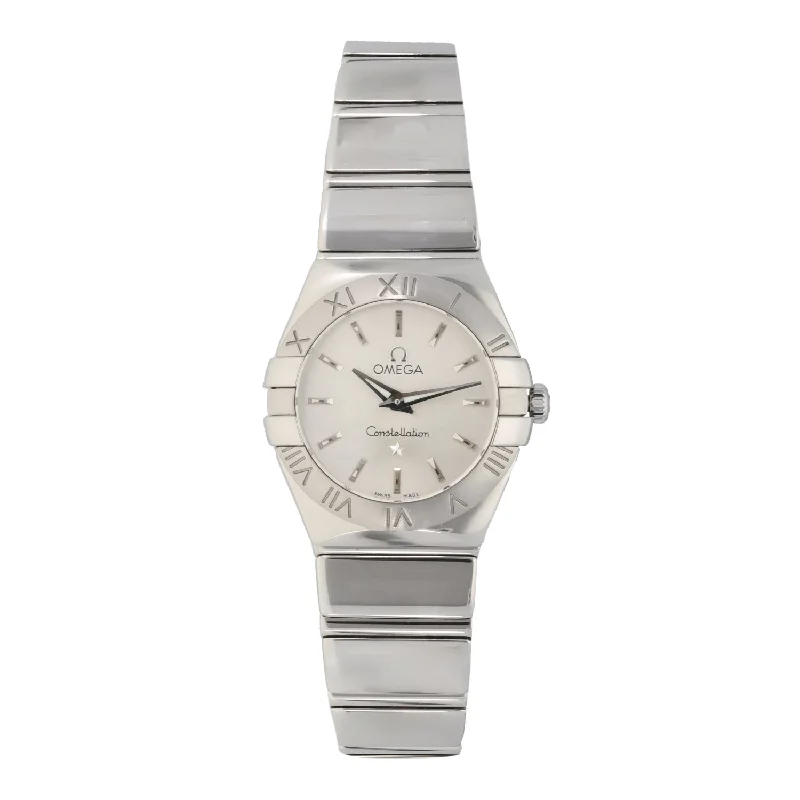 watch with slim bezel -  Omega Constellation 123.10.24.60.02.002 24mm Stainless Steel Watch