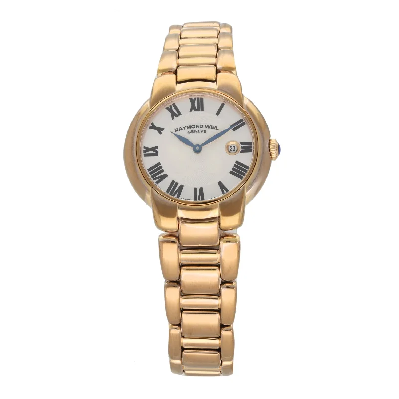 watch with classic bezel -  Raymond Weil Jasmine 5229 29mm Gold Plated Watch