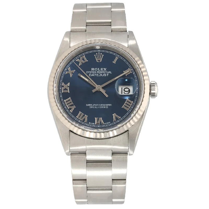 watch with sporty bezel -  Rolex Datejust 16234 36mm Stainless Steel Watch