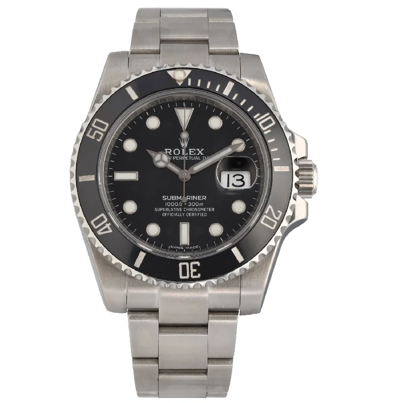 watch with modern case -  Rolex Submariner 116610 LN 40mm Stainless Steel Watch